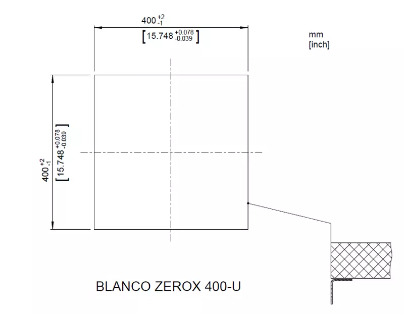 Blanco Zerox 400-U.3