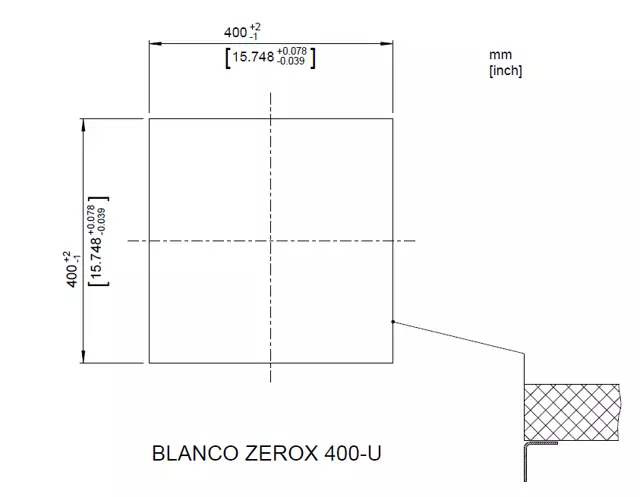 Blanco Zerox 400-U.3