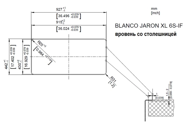 Blanco JARON XL 6 S-IF InFino PushControl.5