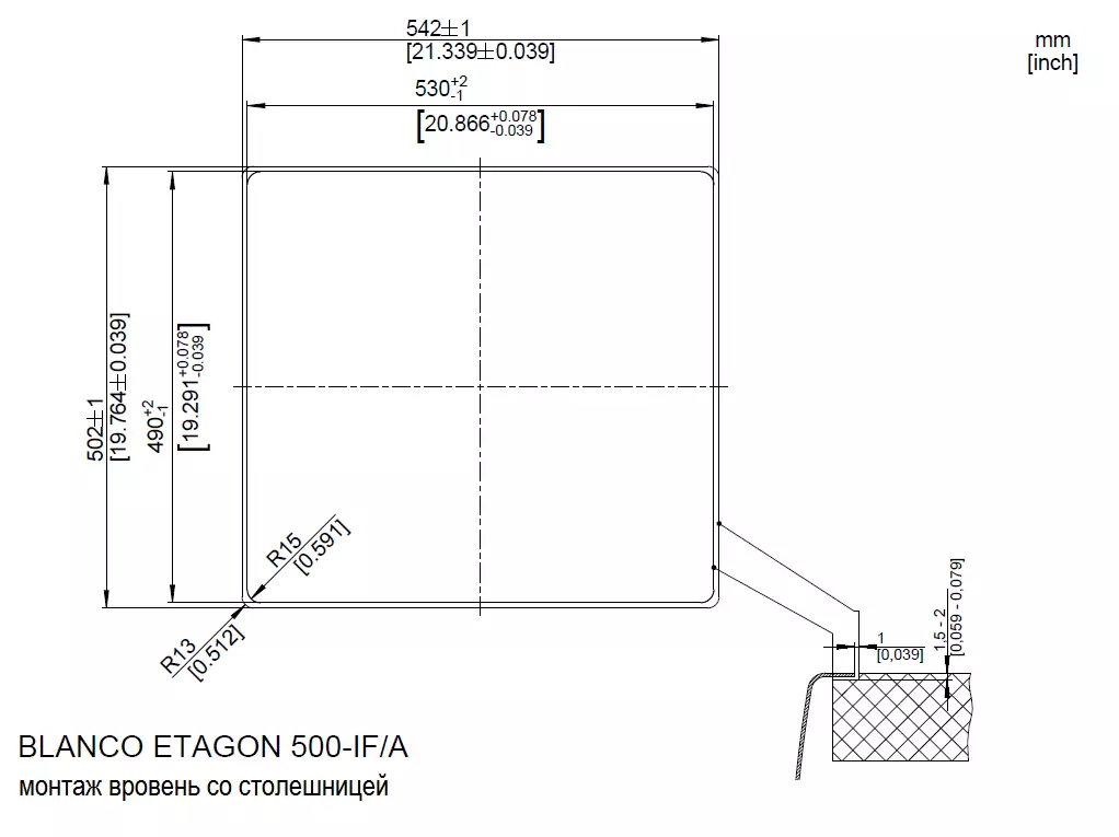Blanco ETAGON 500-IF/A.4