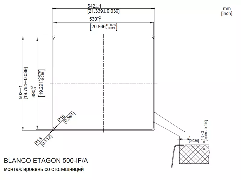 Blanco ETAGON 500-IF/A.4