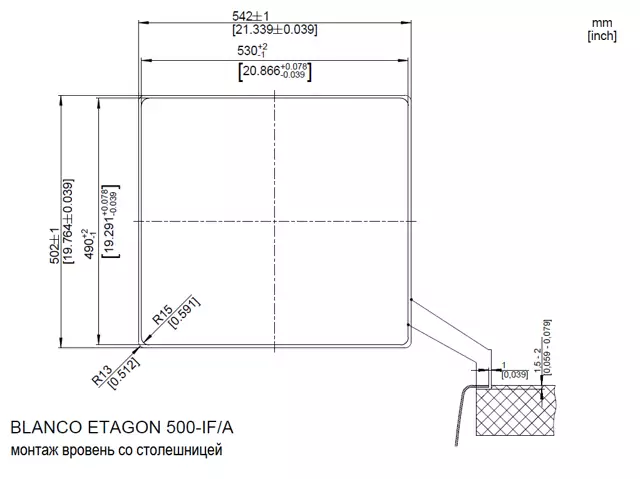 Blanco ETAGON 500-IF/A.4
