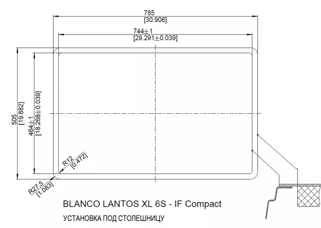 Blanco LANTOS XL 6 S-IF Compact.2