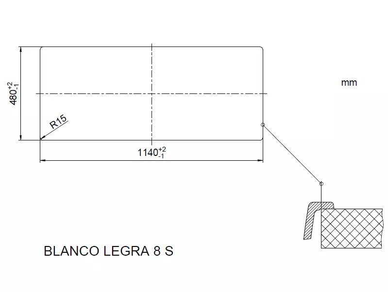 Blanco LEGRA 8S.7