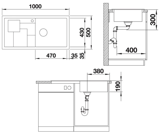 Blanco SITY XL 6S антрацит.8